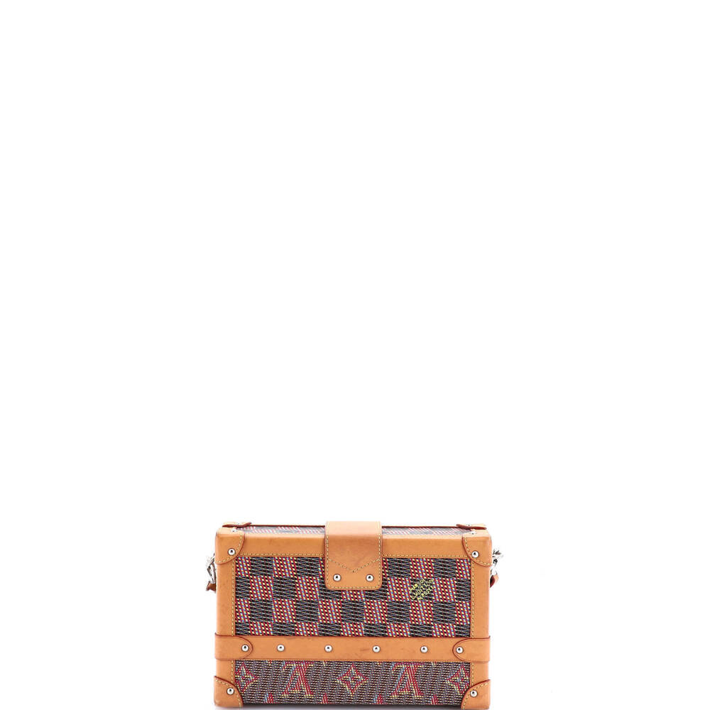 Louis Vuitton Petite Malle Handbag Damier Monogram LV Pop Canvas - Picture 3 of 8
